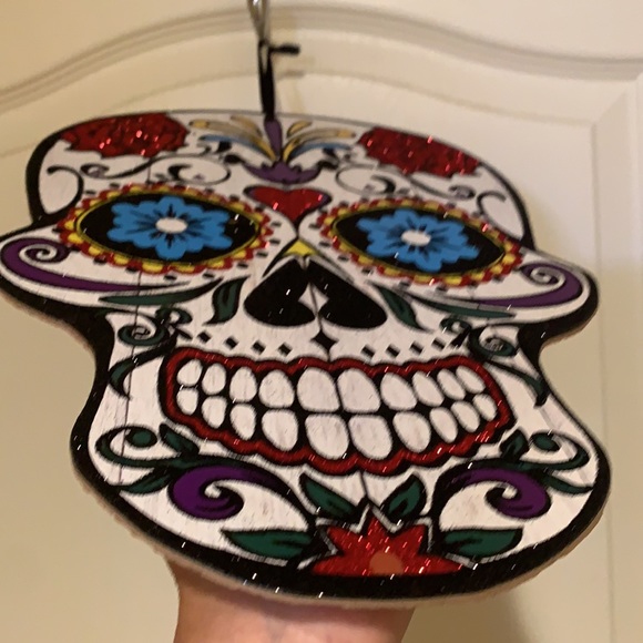 Sugar skull day of dead/Dia de Los Muertos decor Halloween - Picture 4 of 16